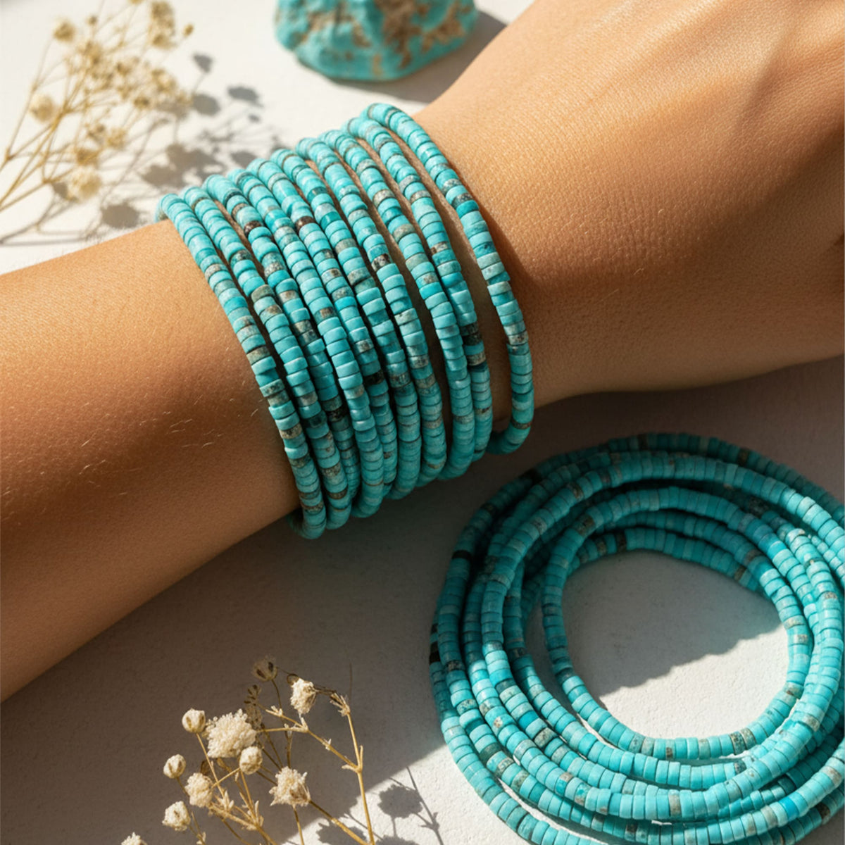 Pulseiras Heishi