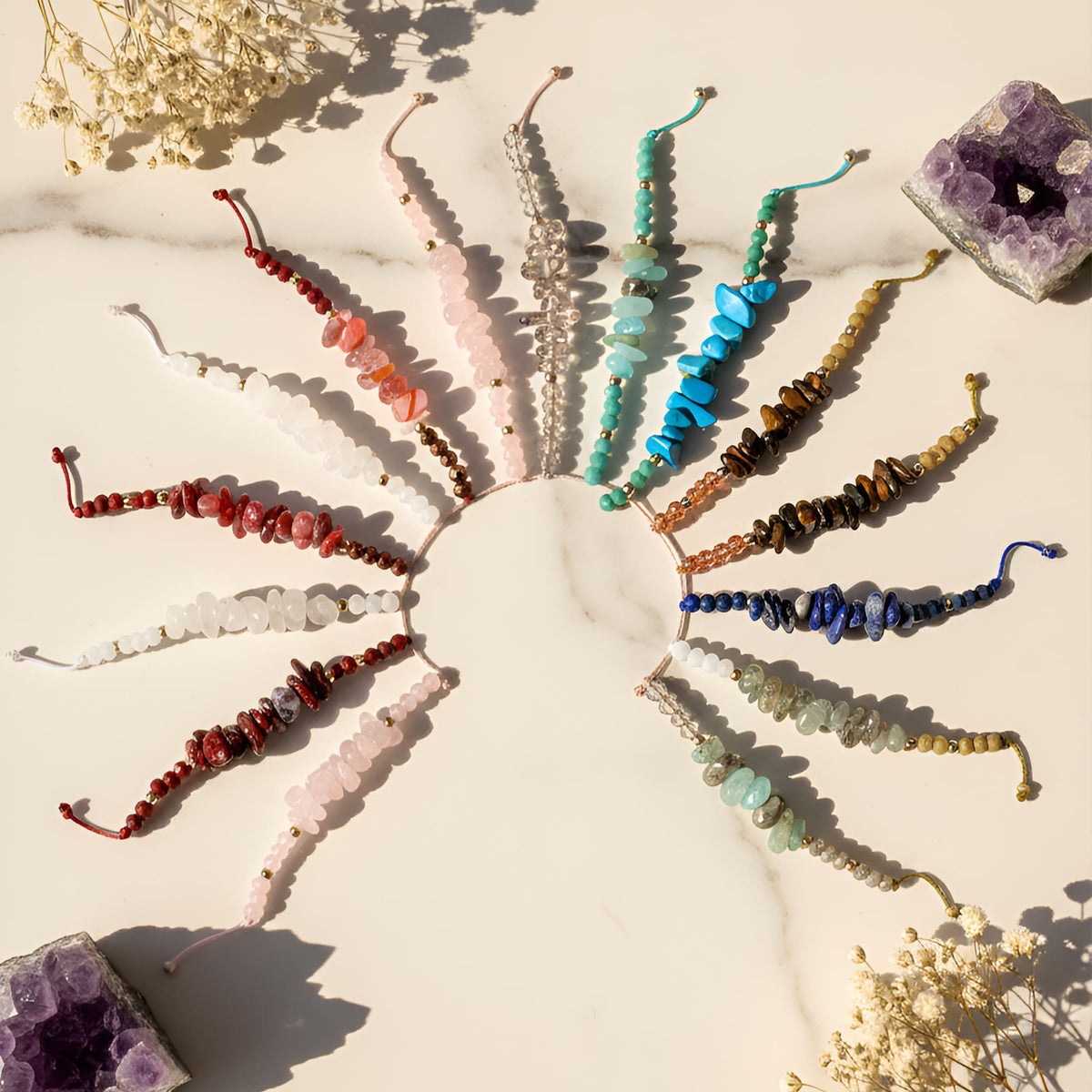 Pulseiras Pedra Natural