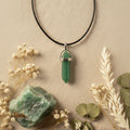 Colar Cristal Aventurina Verde