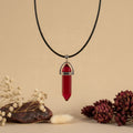 Colar Cristal Rubi Vermelho