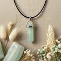 Colar Cristal Verde Mint