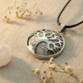 Colar Árvore Howlite Branco