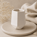 Copo Hexagonal em Gesso