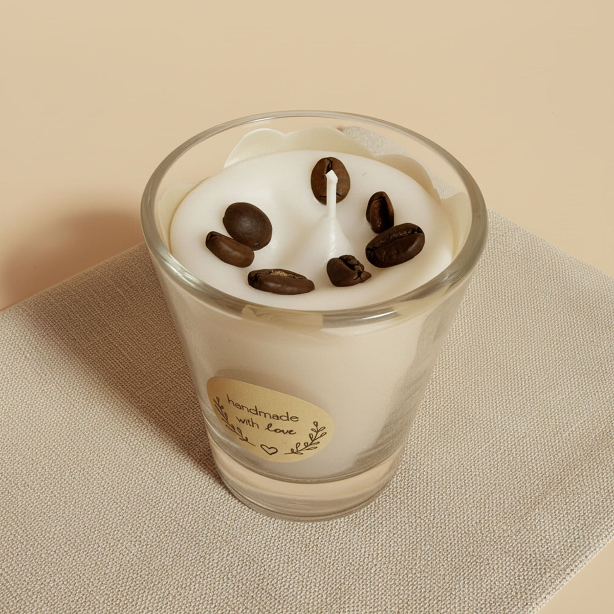 Conjunto Copos Vela Café
