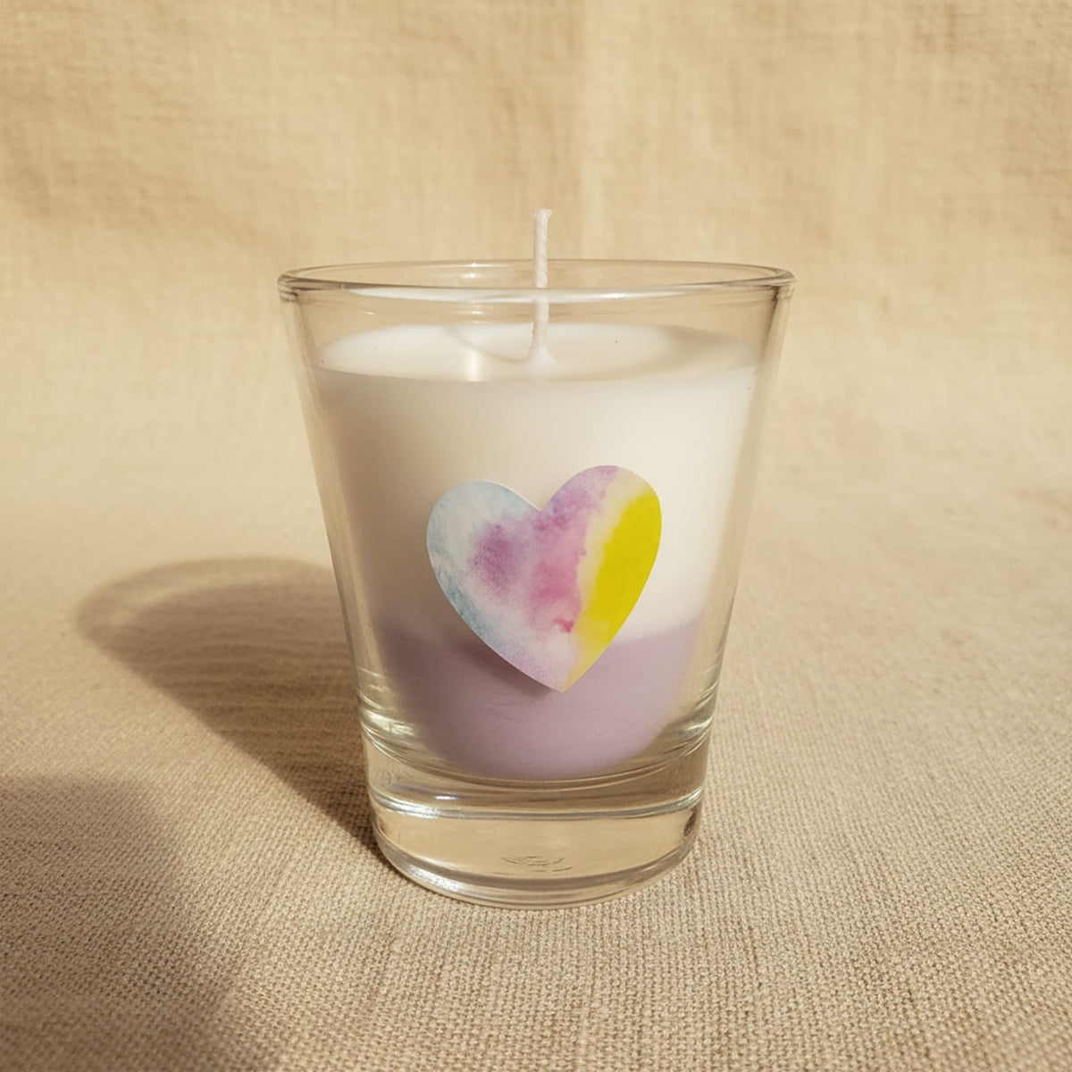 Conjunto Copos Vela Lavanda