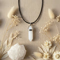Colar Cristal Opalite Opaco