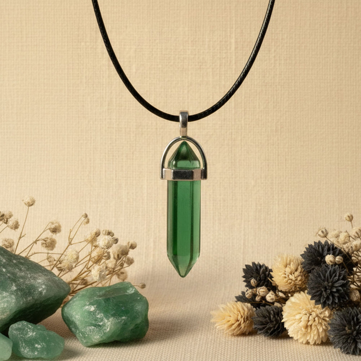 Colar Cristal Fluorite