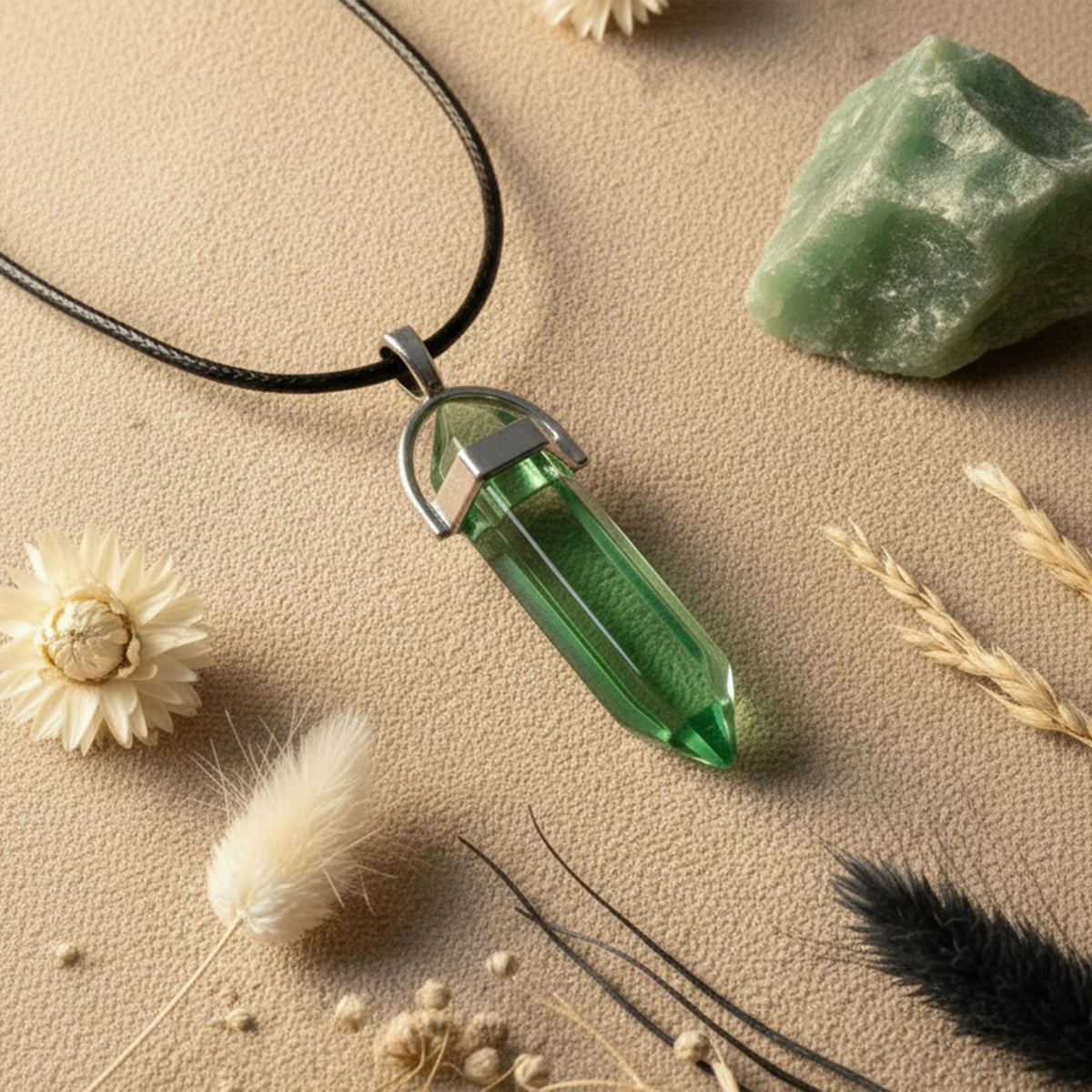 Colar Cristal Fluorite
