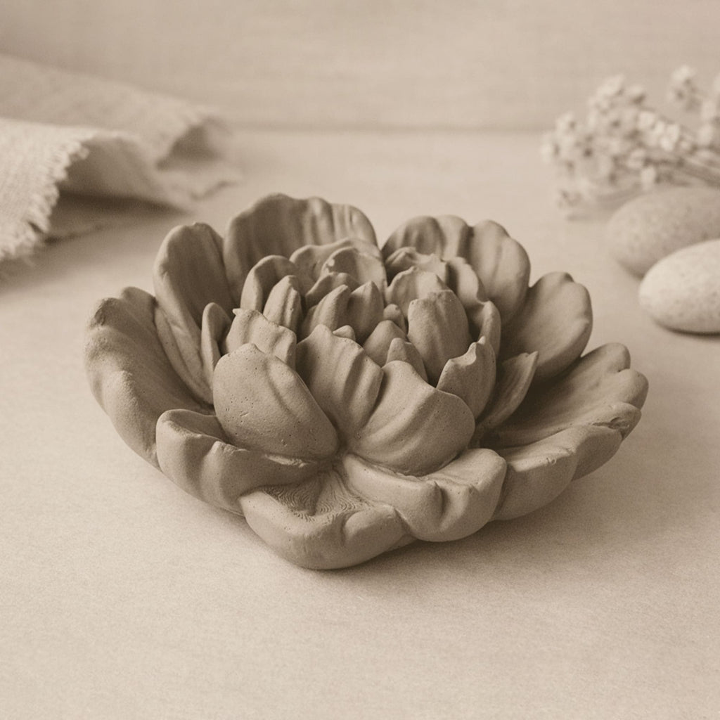 Flor Decorativa em Cimento