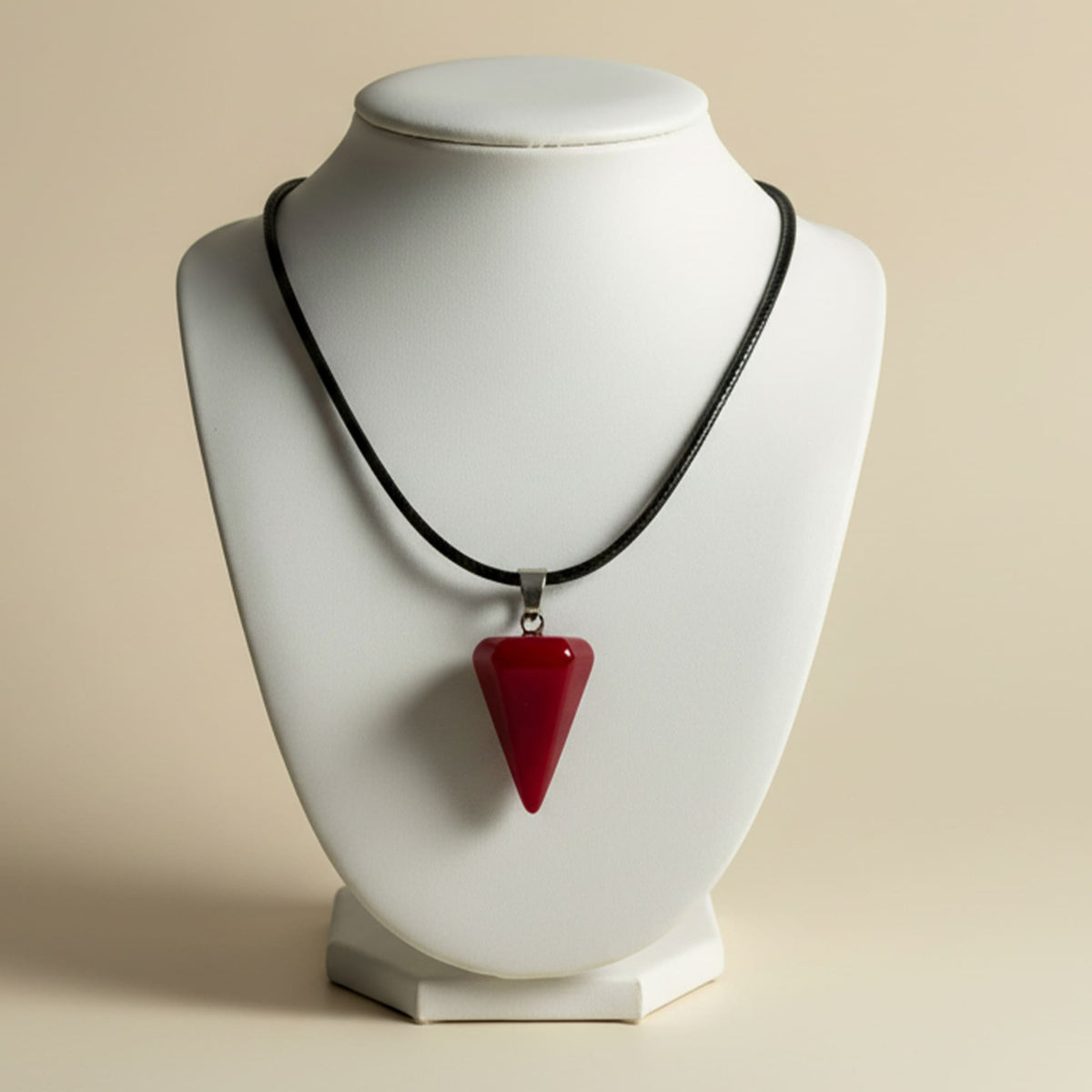 Pêndulo Jaspe Vermelho