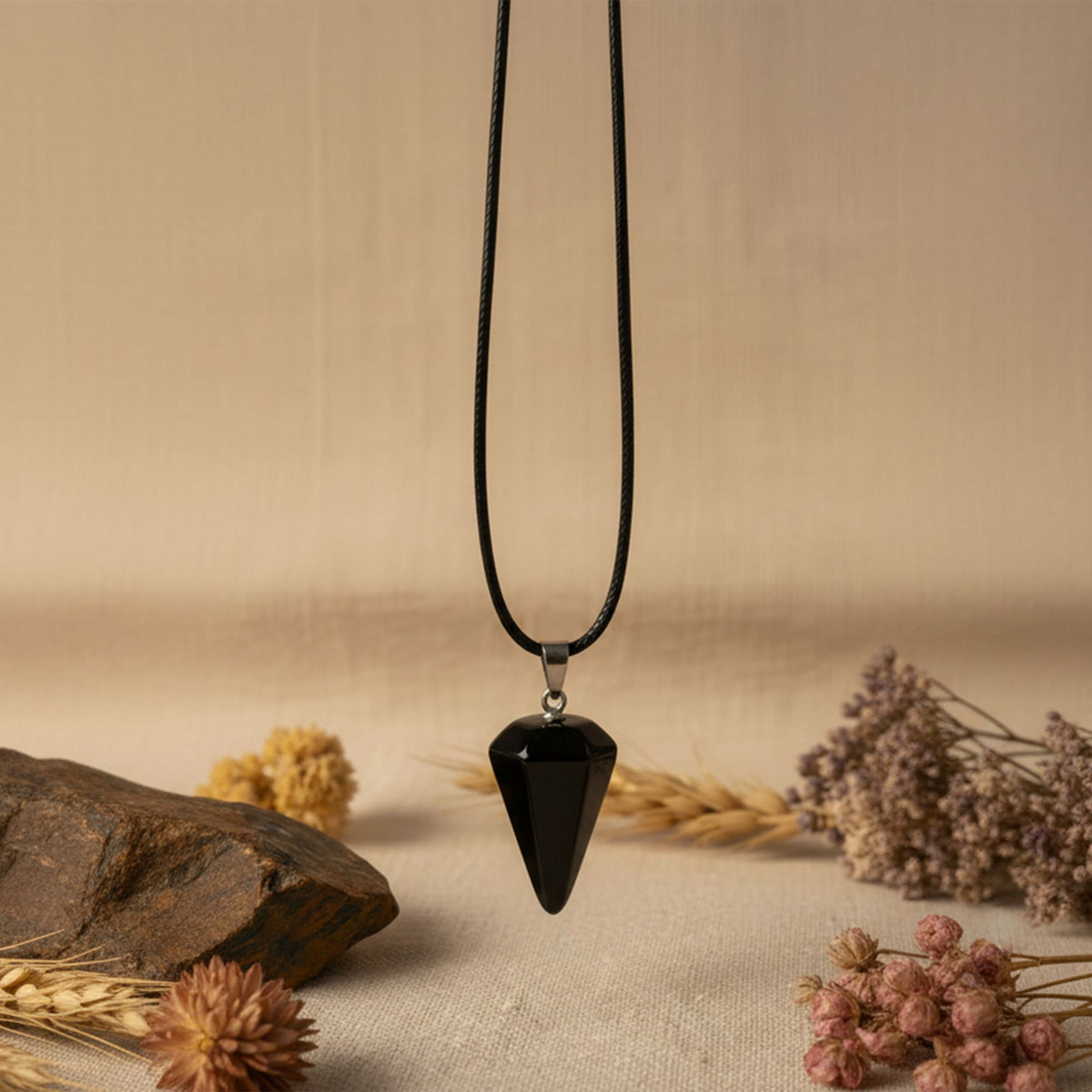 Pêndulo Obsidiana Negra