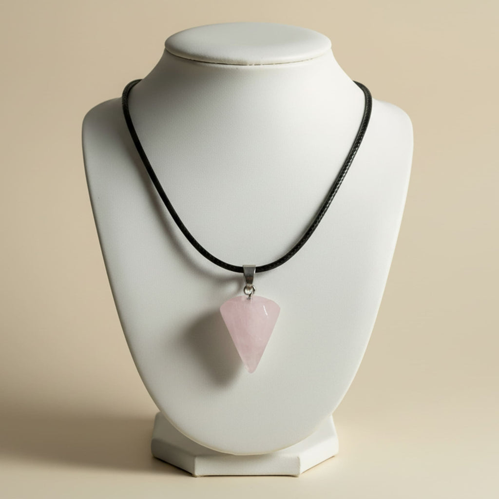 Pêndulo Quartzo Rosa