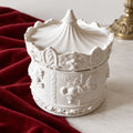 Porta-Joias Carrossel em Gesso