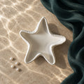 Porta-velas Estrela-do-mar em Gesso