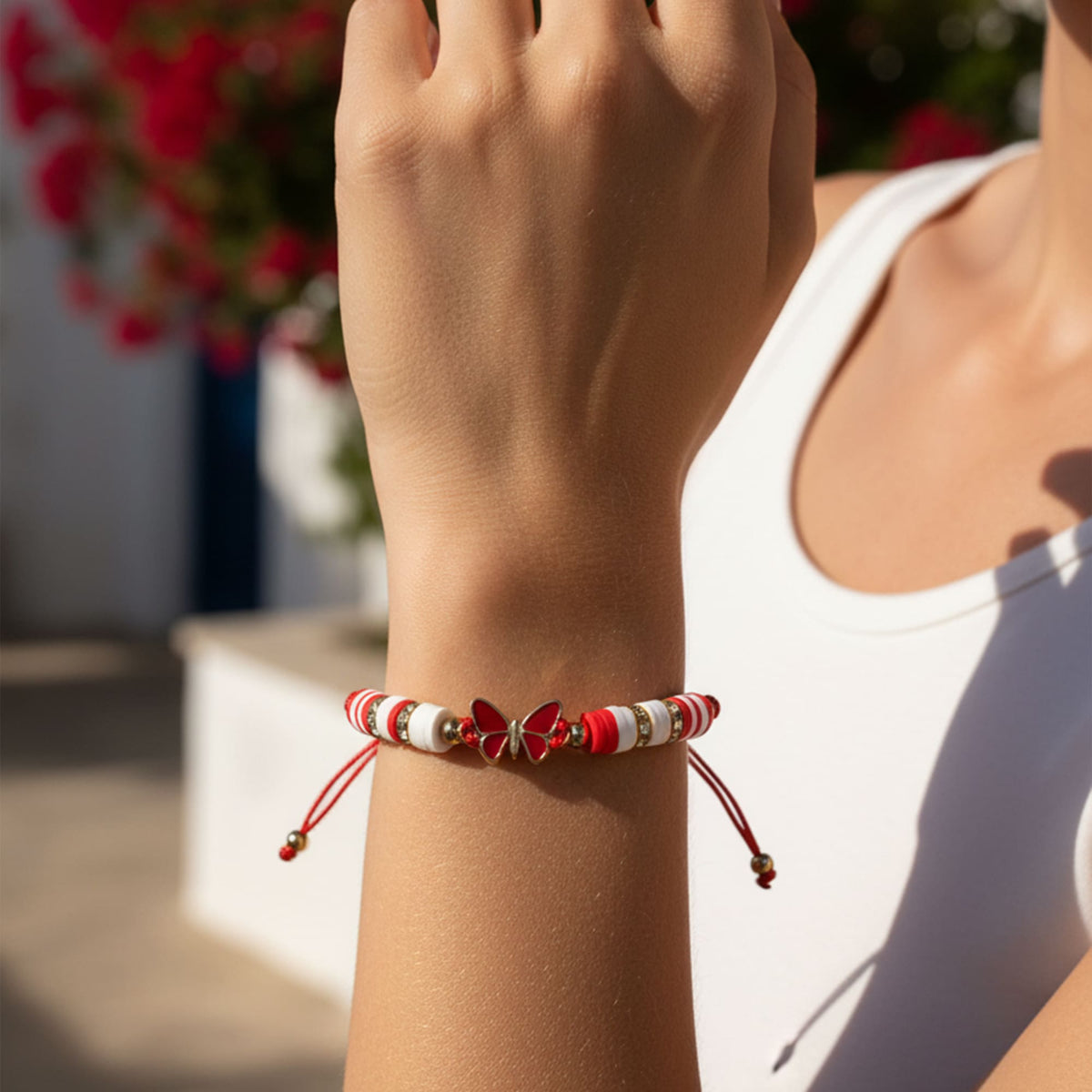 Pulseira Borboleta Ardente