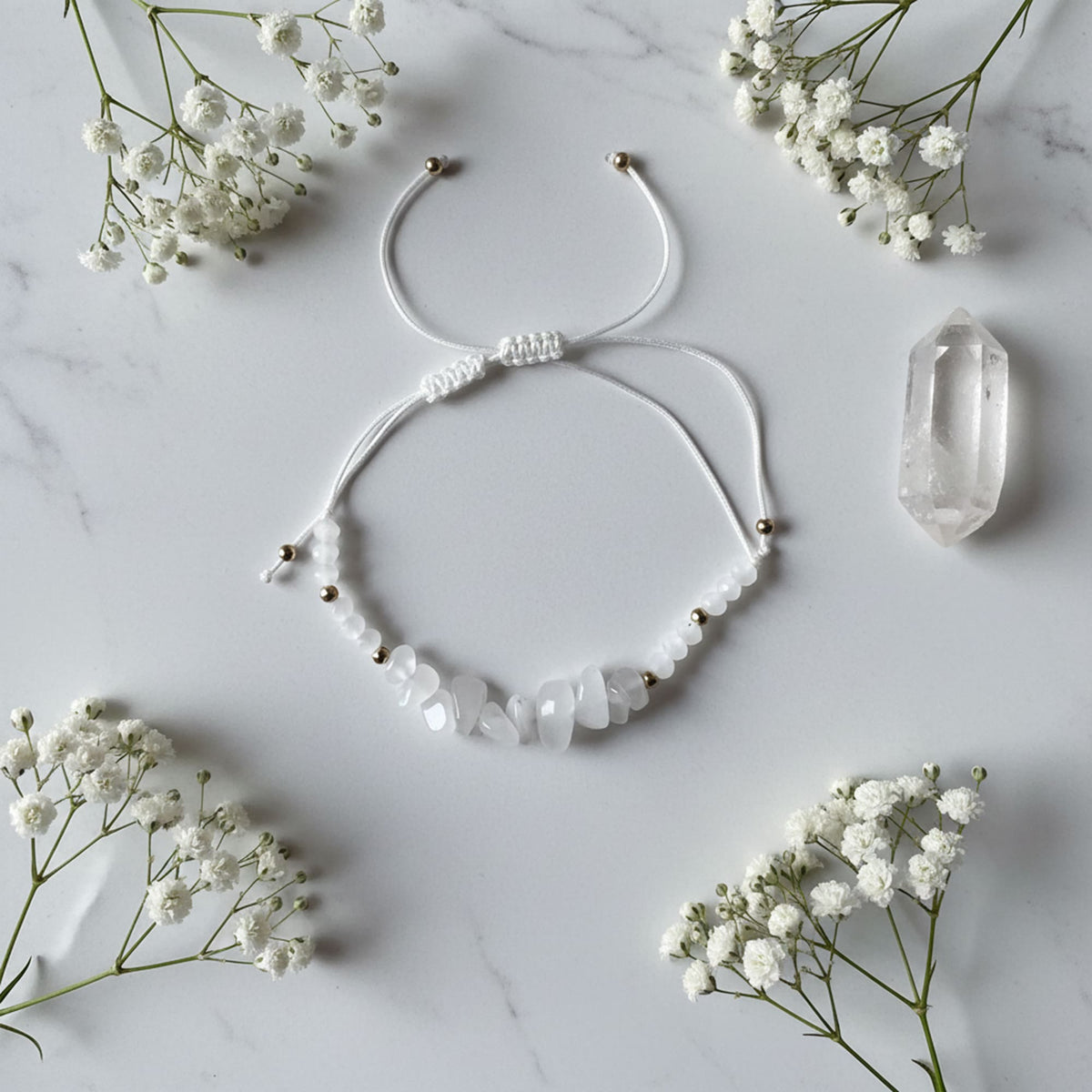 Pulseira Névoa de Cristal