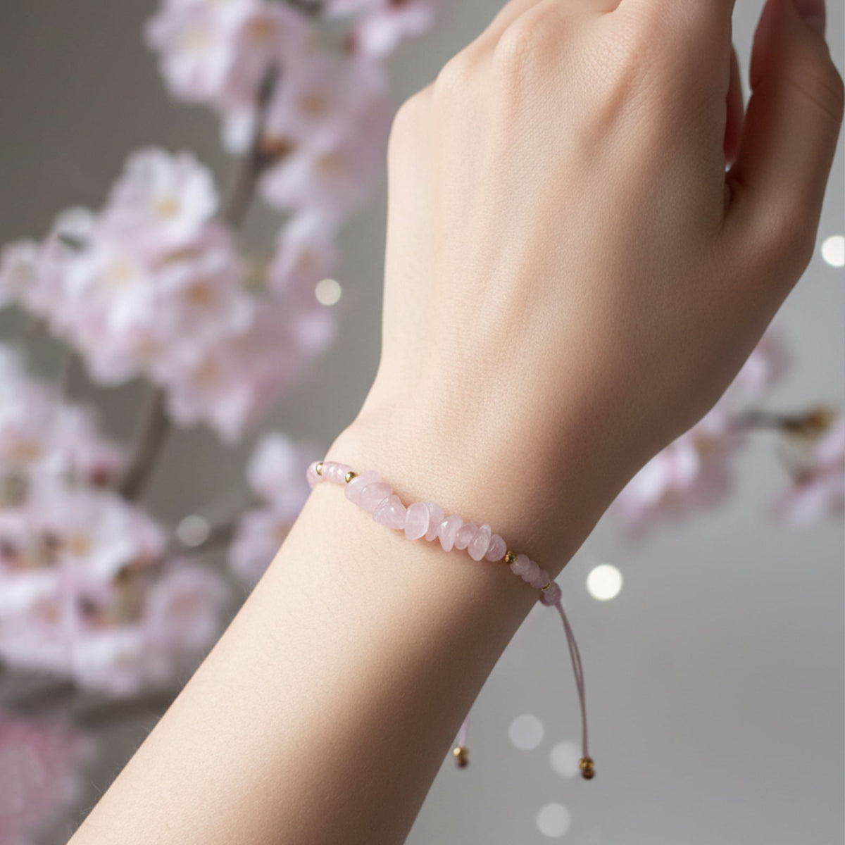 Pulseira Rosa Eterno