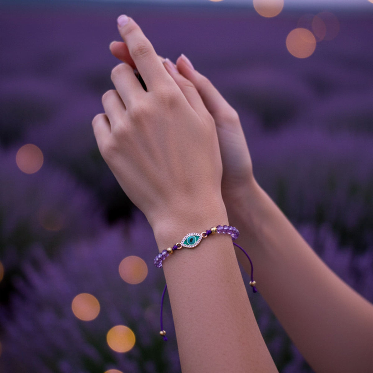 Pulseira Véu Violeta