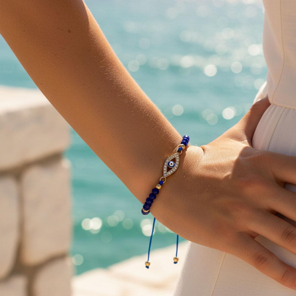 Pulseira Escudo Azul