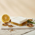 Sabonete Quadrado Hand Made Limão Bicolor
