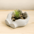 Vaso Decorativo Mãos em Gesso