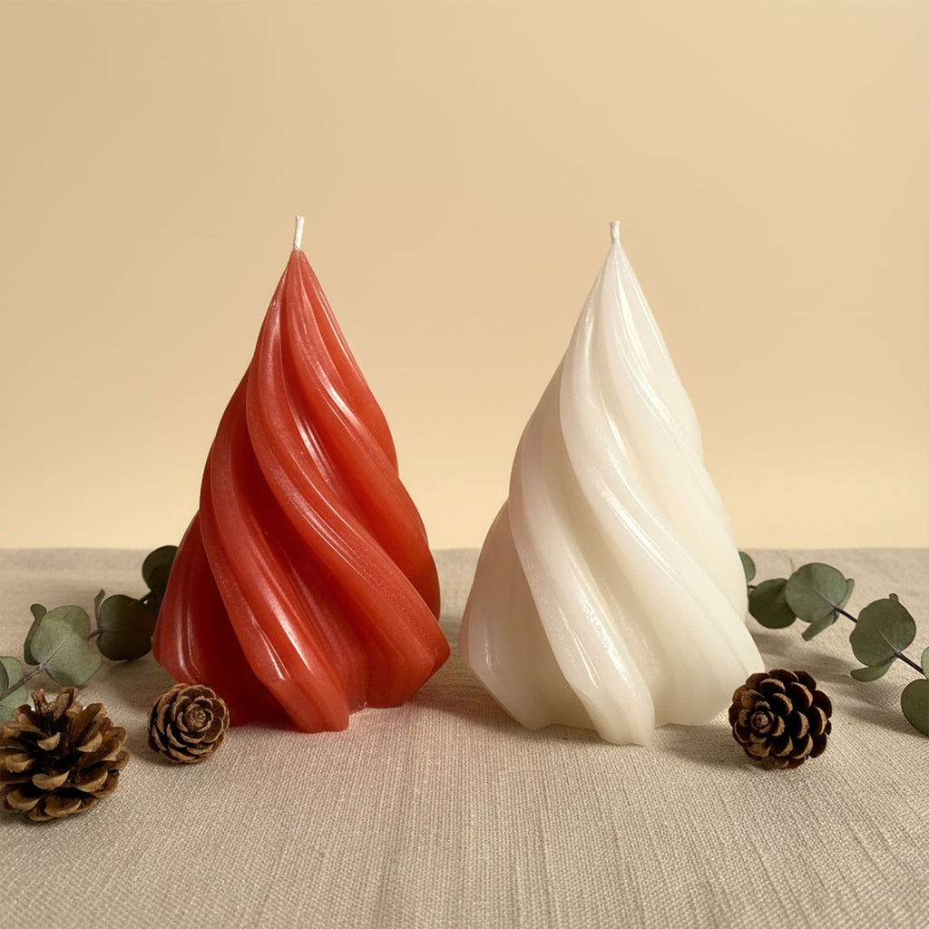 Velas Decorativas Árvore Espiral