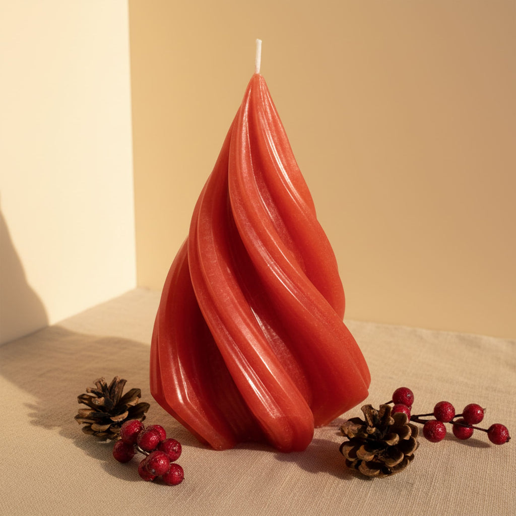 Velas Decorativas Árvore Espiral