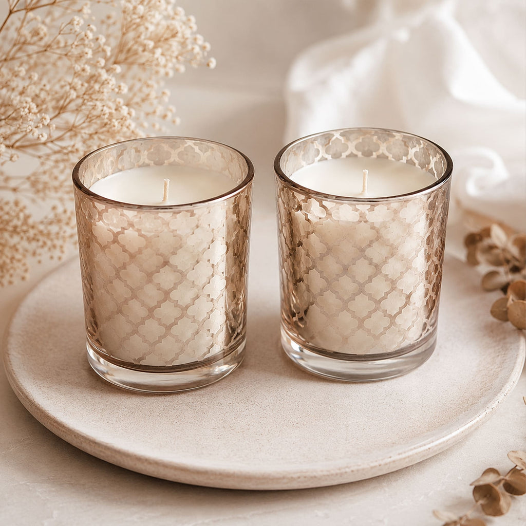 Conjunto Velas Mourisca em Copo
