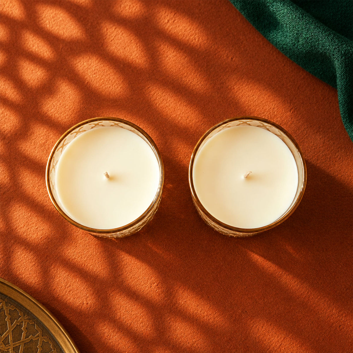 Conjunto Velas Mourisca em Copo