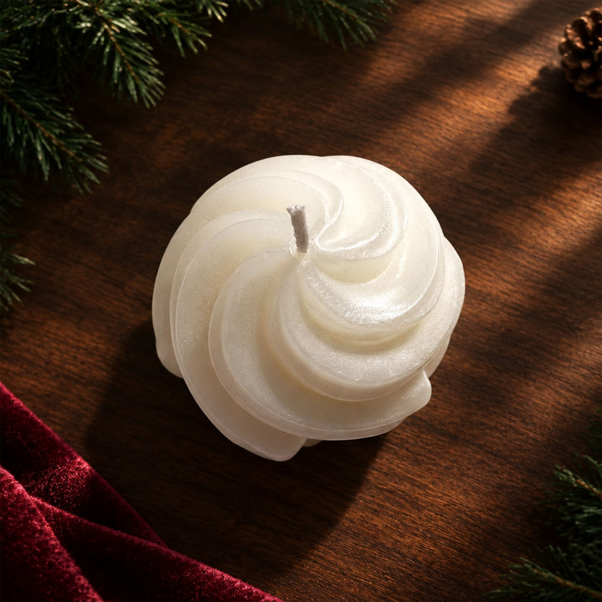 Velas Decorativas Árvore Espiral