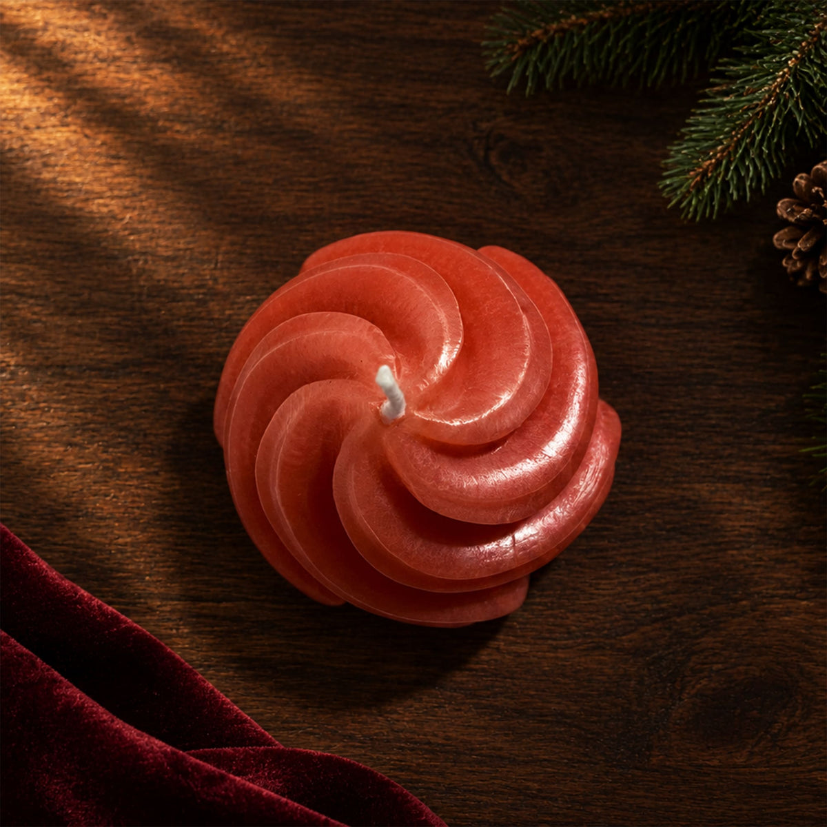 Velas Decorativas Árvore Espiral